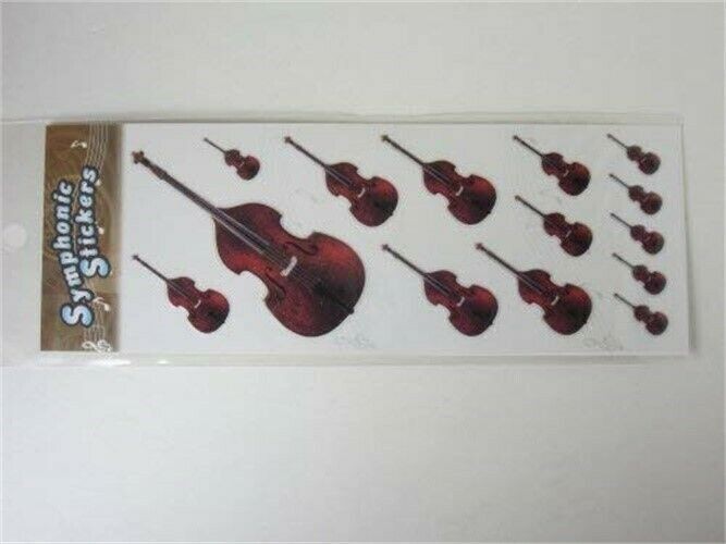Symphonic Stickers String Bass 6 Sheets