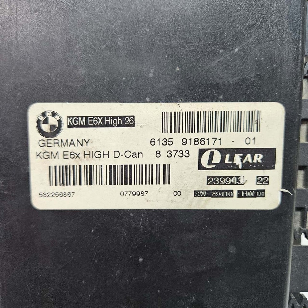 2008-2010 BMW E60 E61 E63 E64 528i Body Control Module 9186171