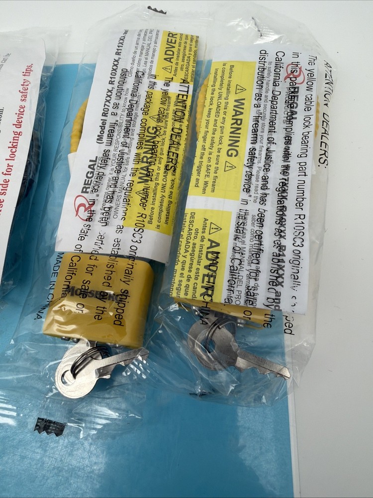 Gun Lock Lot of 6