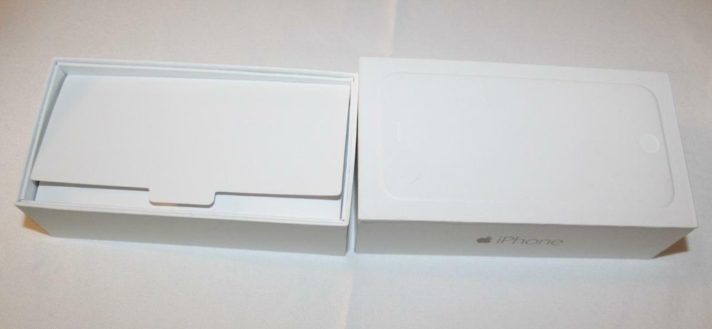 Three (3) EMPTY Apple iPhone Boxes iPhone 6 Xs Max & 8 Paperwork Earpods Holder