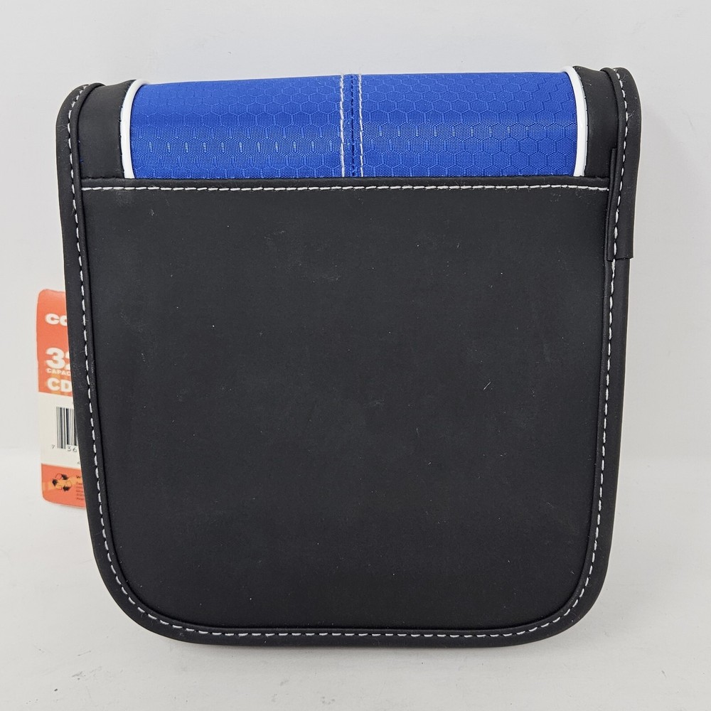 CD Projects Targus CD Case 32 Disc Capacity Blue Black New Sport NEW
