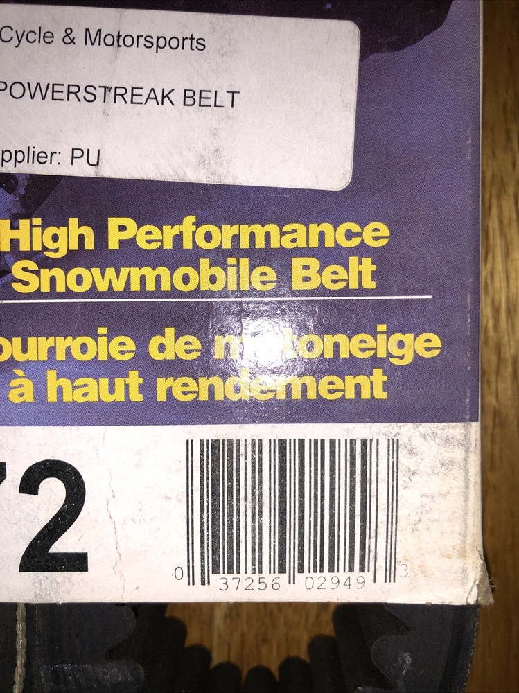 Good Year Snowmobile Drive Belt Part # 71172