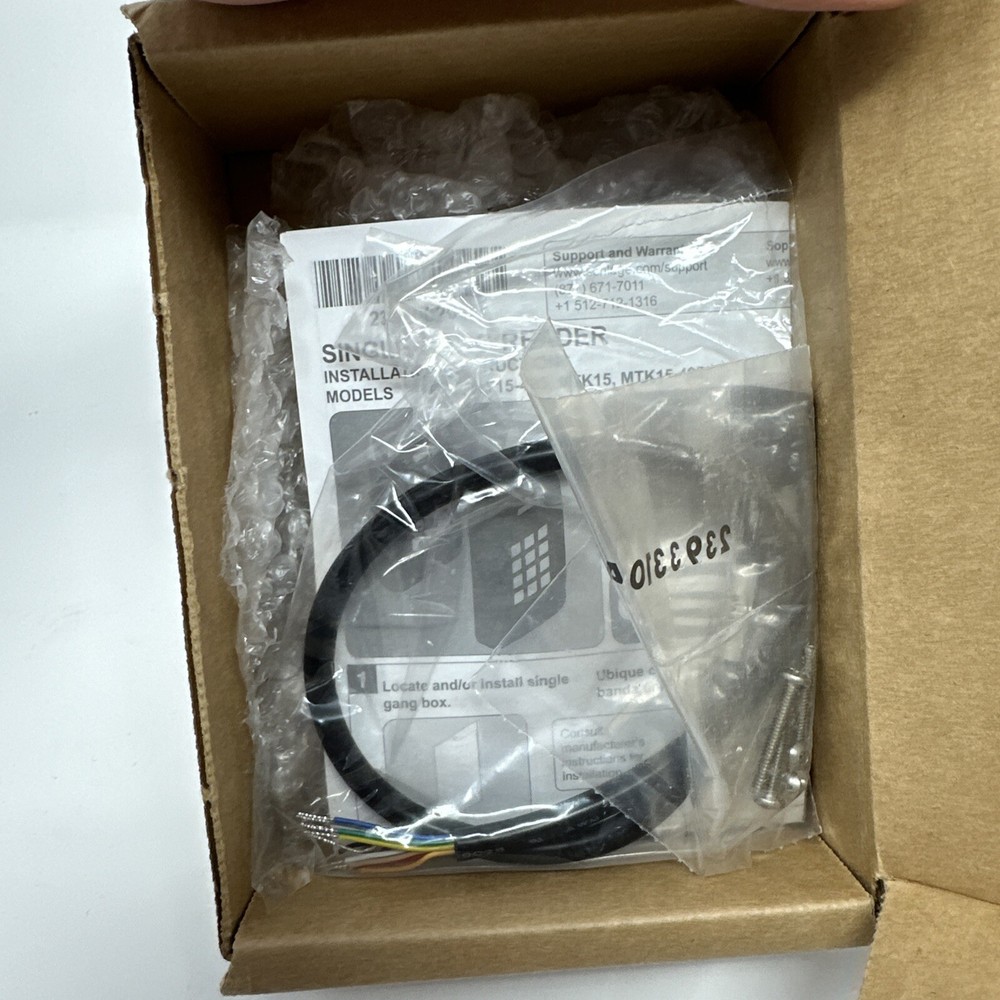 NEW APTIQ LENEL MT15 Multi-Technology Reader Wall Mount White (Cream)