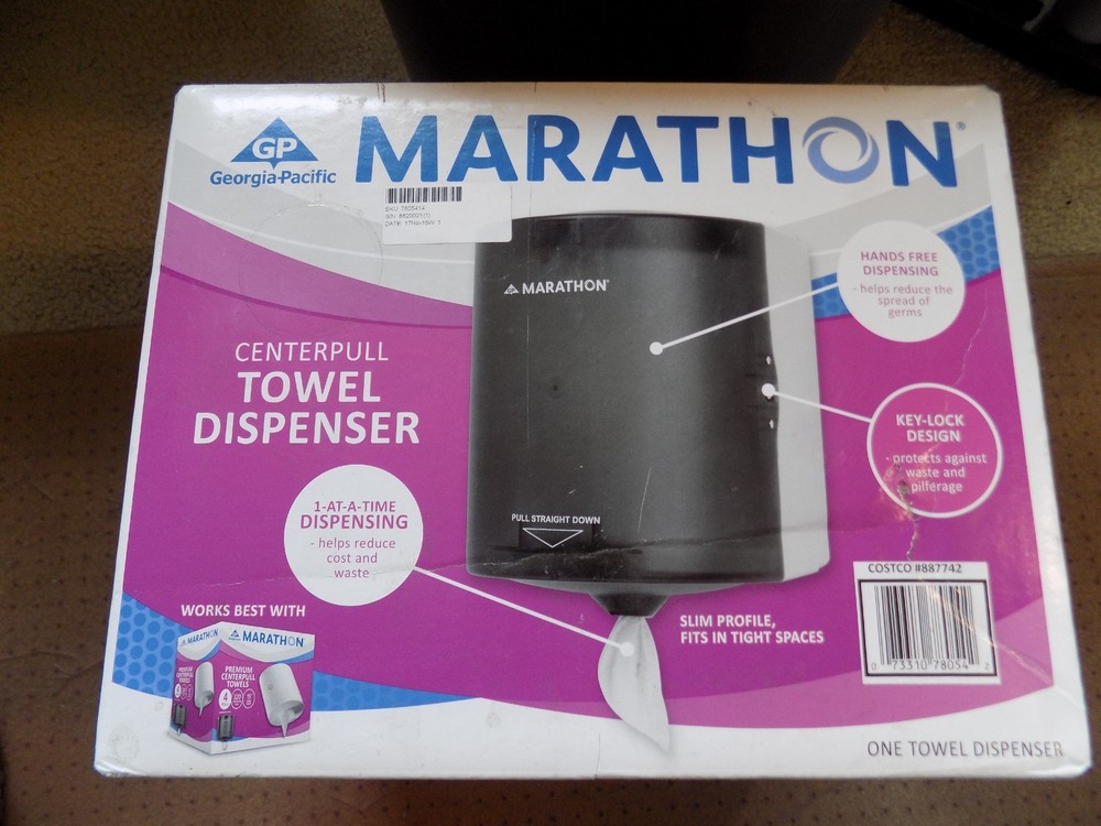 Marathon Manual Centerpull Paper Towel Dispenser NIB