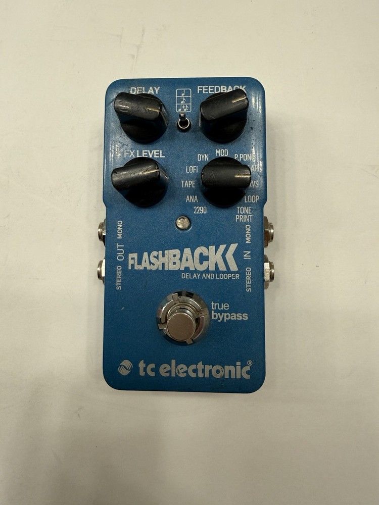 TC Electronic Flashback V1 Delay & Looper True Bypass Guitar Effect Pedal