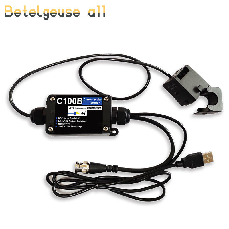Clamp-on Current Probe Open-close Transformer 10A~200A Current Detection