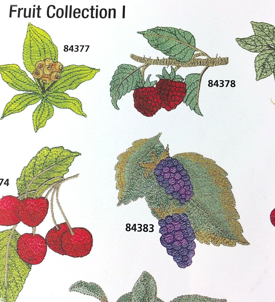 Amazing Designs Embroidery Software Fruit Collection 20 Designs