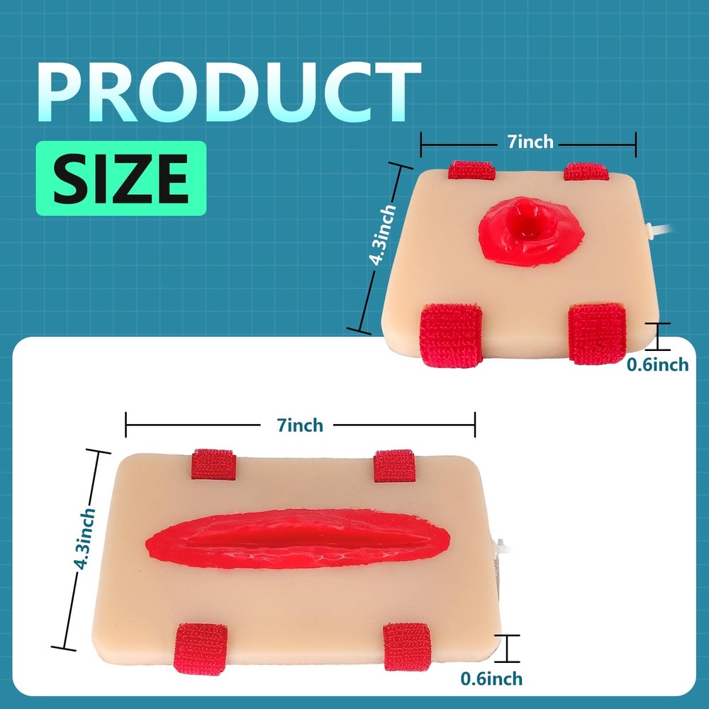 2Pcs Wound Packing Task Trainer, Bleed Control Tourniquet Basic...