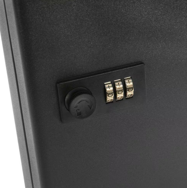 BARSKA 36 Keys Lock Box Safe with Combination Lock