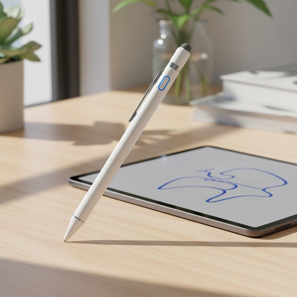 Long-Lasting Rechargeable Stylus for iOS/Android - Perfect Gift for Creatives
