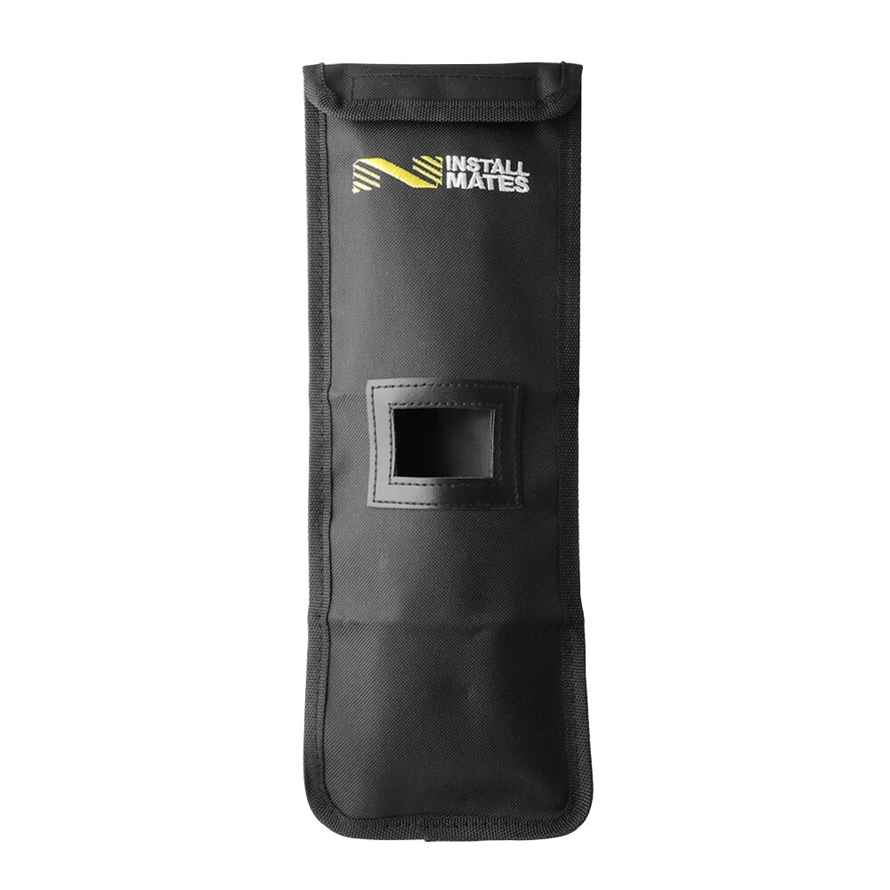 InstallMates™ 11" Cable Tie Storage & Carry Pouch (Black)