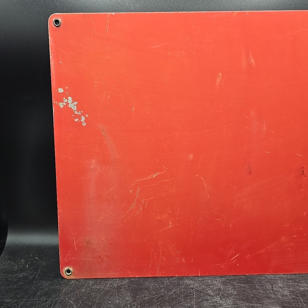 Vintage Red Exit Sign 10x14