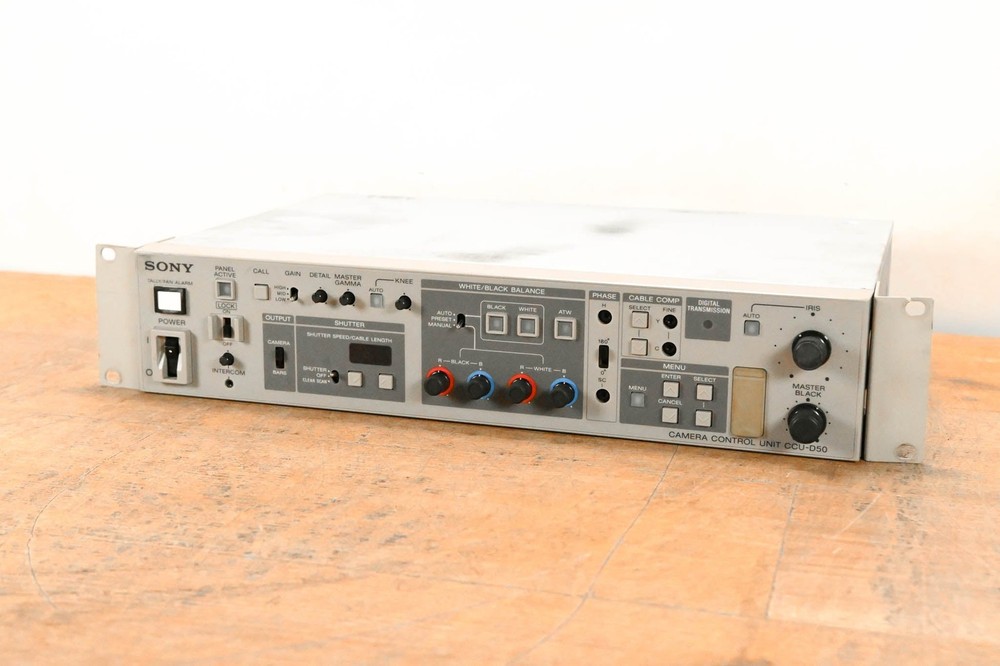 Sony CCU-D50 Camera Control Unit CG01RAY