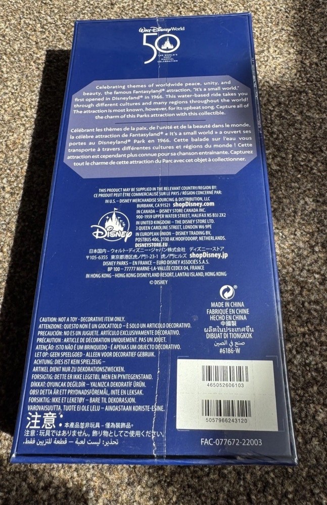Mickey Mouse The Main Attraction Key It's a small world 4/12 Ltd Release