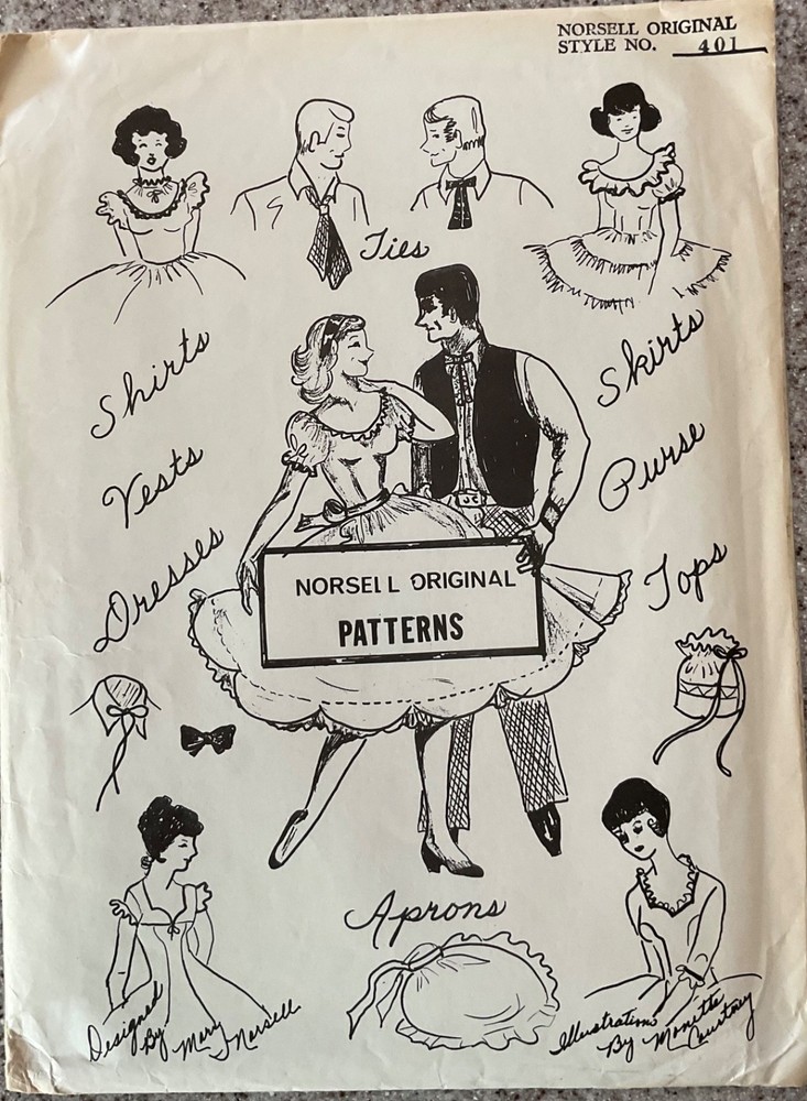 Norsell Original Patterns #401 Western Uncut