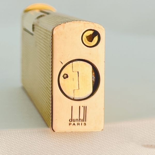 Working Dunhill Rollagas lighter Gold aldanir without box