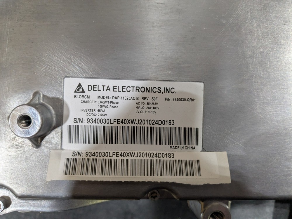 DELTA OBCM/APM ON BOARD CHARGING MODULE Model DAP- 11025AC