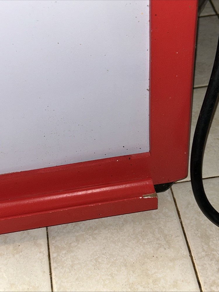 Dads Garage Clock And Grease Board