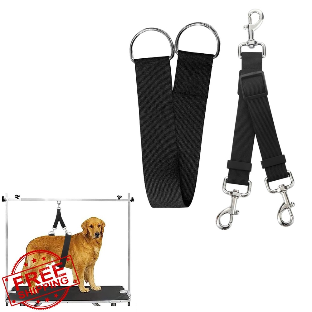 Dog Grooming Belly Strap Bathing Tether Loop Noose Stand Strap