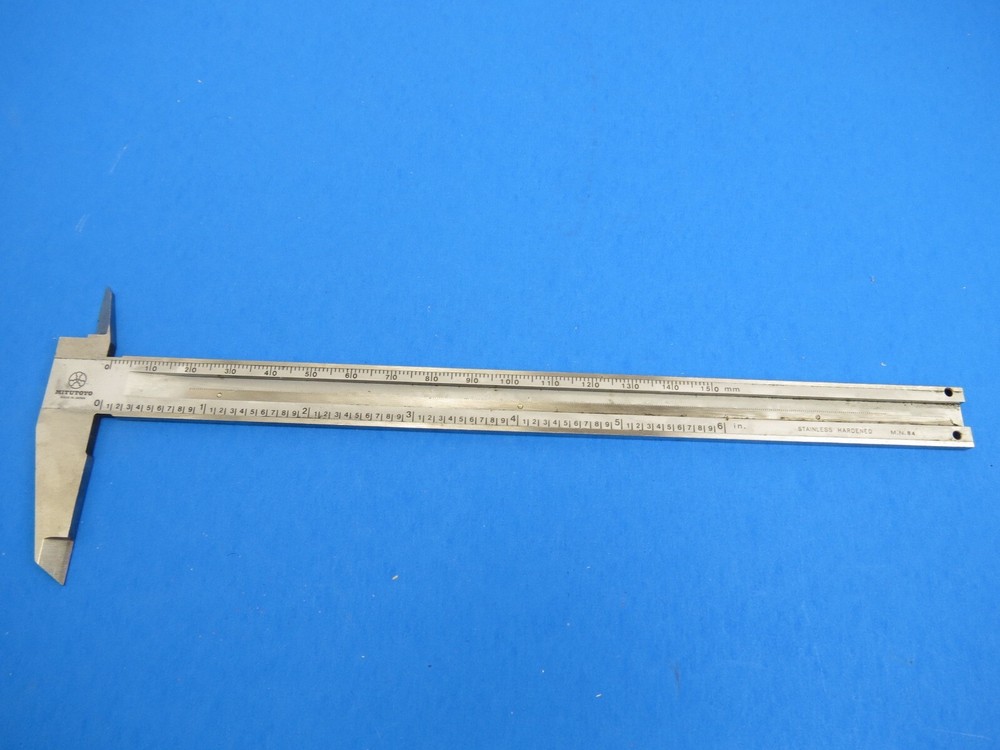 Vintage Mitutoyo 6" Dial Caliper PART ONLY