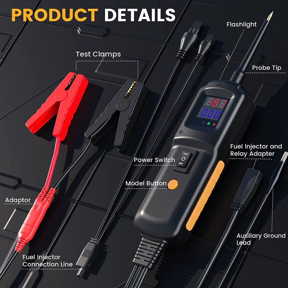 GODIAG GT101 Power Circuit Probe Fuse Tester Electrical System Test Tool