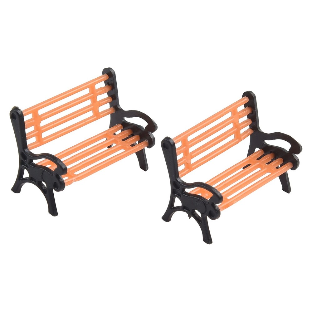 Model Train Model High Quality Model Park Bench Park Layout Settee Street