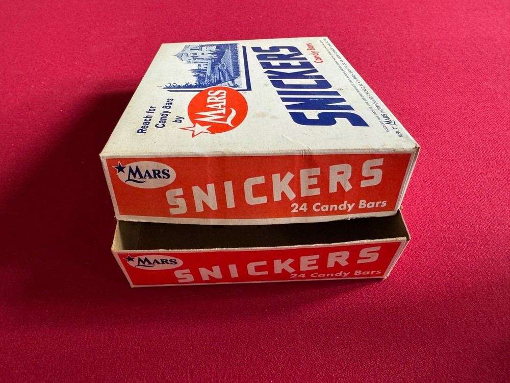 1958, SNICKERS, Original Display Box (Scarce / Vintage)