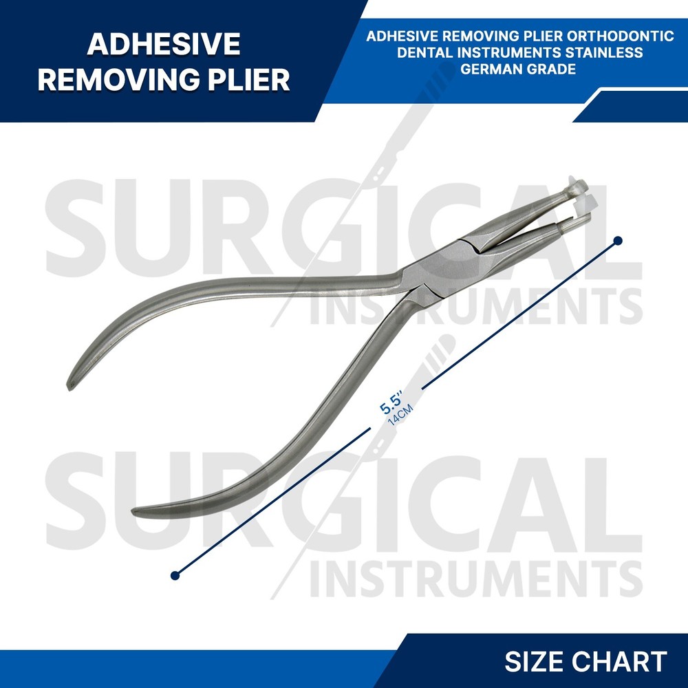 Orthodontic Plier Adhesive Remove Surgical Instruments Stainless German Grade