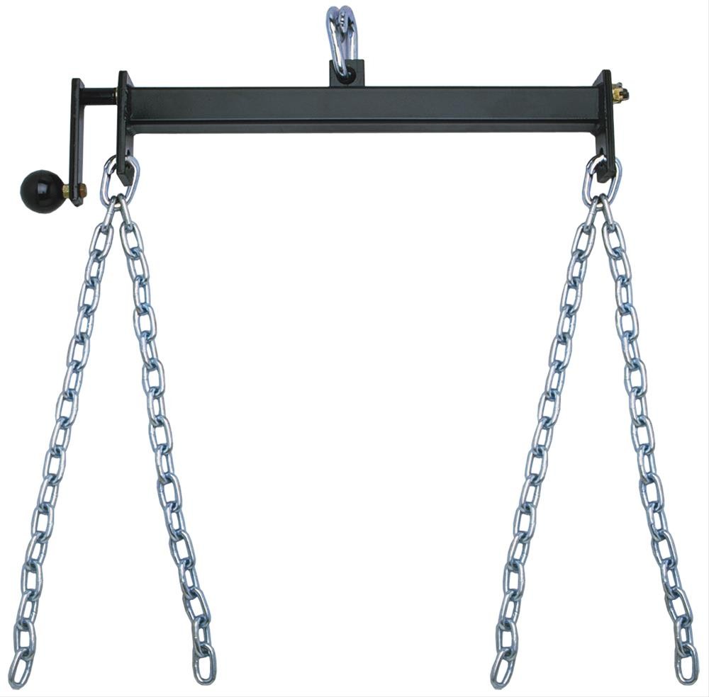 Engine Tilter 1200 lb Capacity Load Leveling Device Black Steel Four 20" Chains