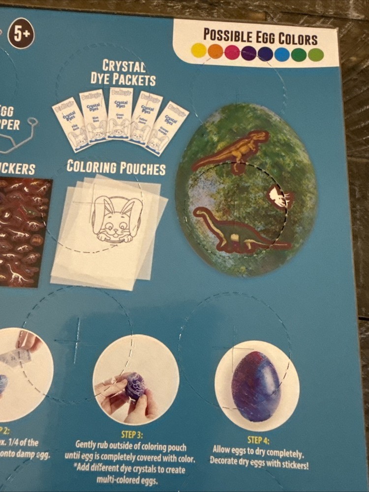 Dudley Dinosaur Easter Egg Activity Kit