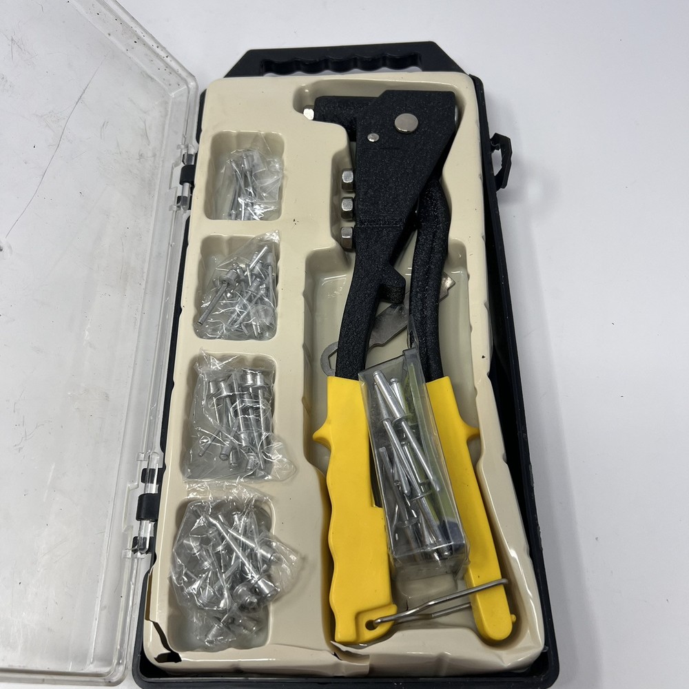 PERFORMANCE TOOL W2017C Hand Riveter Set - Rivet Set with Rivets Works Great