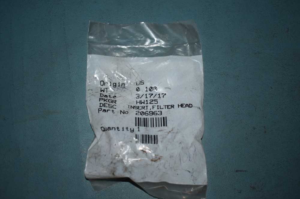Cummins 206963 Insert Filter Head Adapter OEM NOS