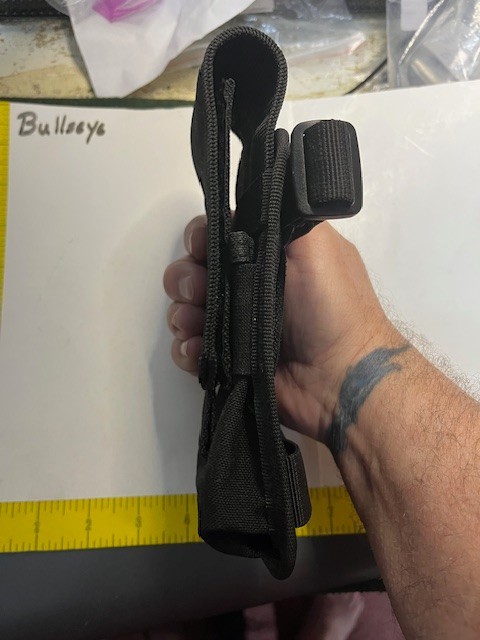 Unmarked Molle Pouch Canvas Black