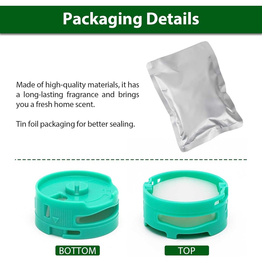 for Shark Odor Neutralizer Technology 6-Pack Replacement Cartridges 1541FC3000