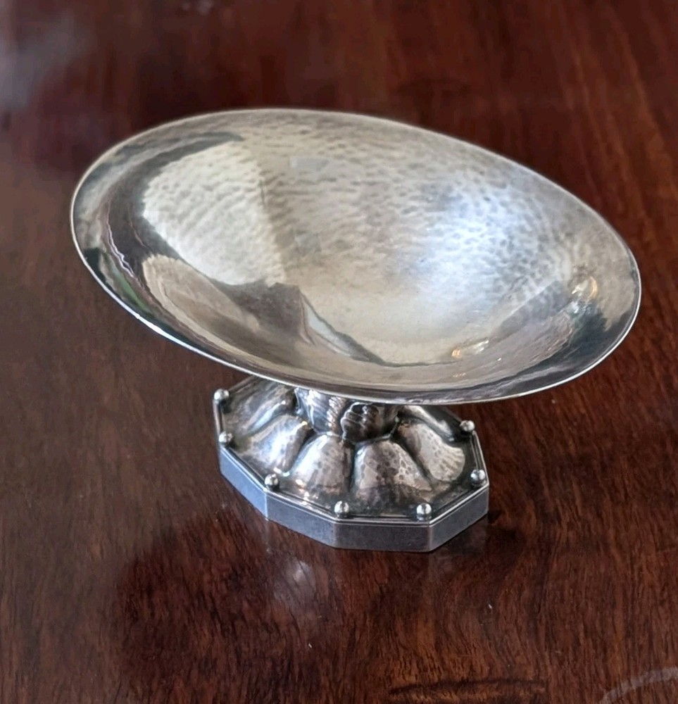 Vintage Georg Jensen Sterling Silver Compote.