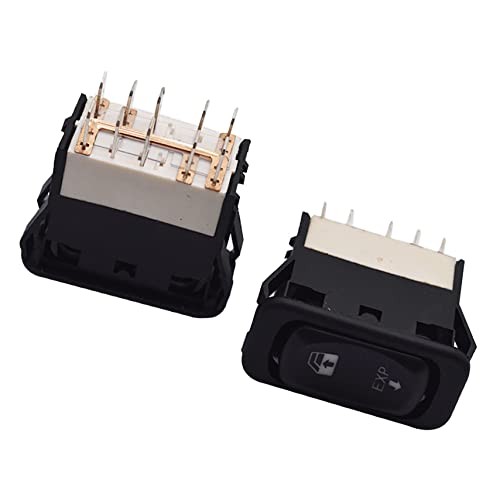 Power Window Switch 2-Pack Driver & Passenger Side Window Control Switch