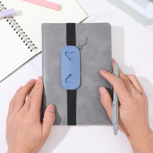 Pen Holders for Notebook, 4 Pcs Elastic Band Holder Notebook Pen Holders