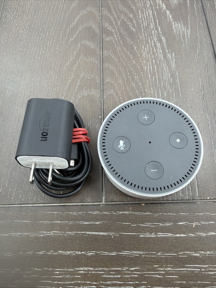 Amazon Echo Dot (2nd Gen) - White - Tested & Working
