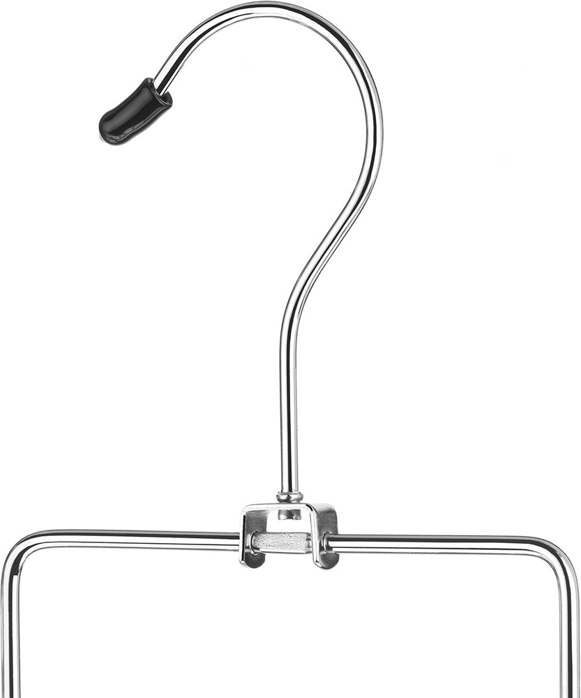 Whitmor 10 Hook Accessory Hanger, Chrome & Black 1, &