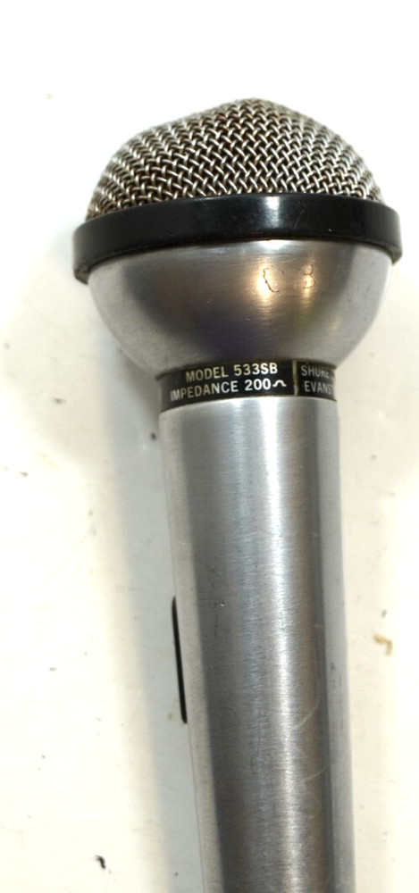 Vintage Shure 533SB microphone