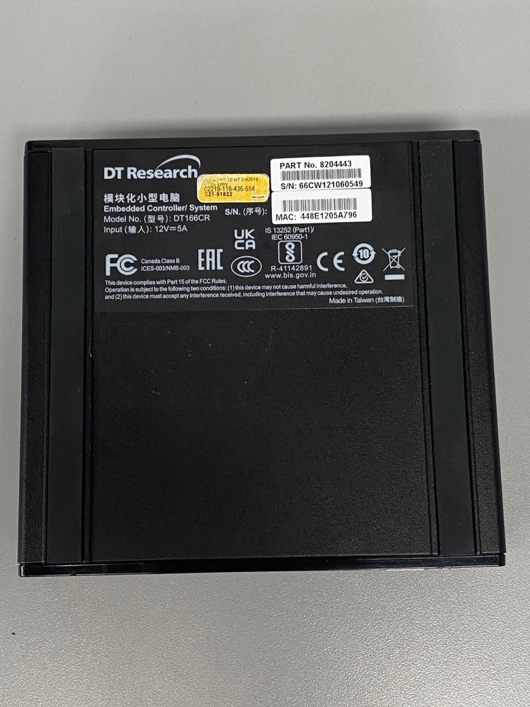 DT Research DT166CR Embedded Controller System with Power Supply