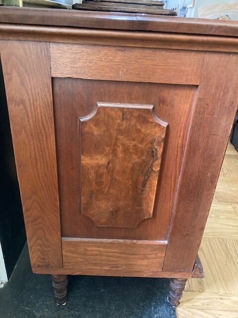 Antique 5 drawer spool cabinet
