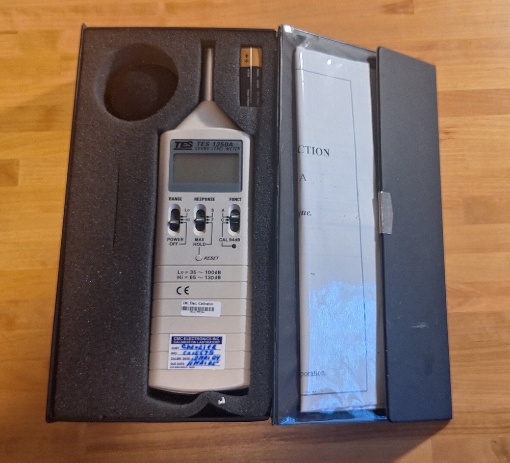 TES 1305A sound level db meter USED