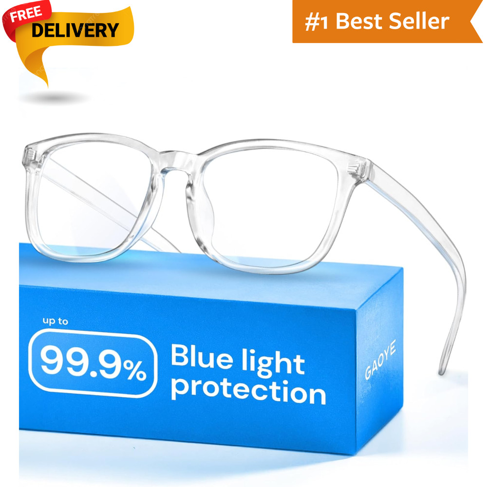Blue Light Blocking Glasses – Anti UV Ray Computer Medium Glasses, Blue Blockers