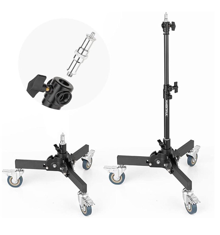 Ambitful Mobile Light Stand Folding Bracket