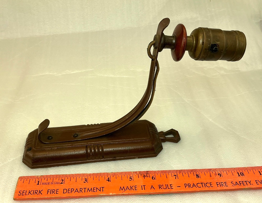 C. N. Burman Wall Light Sconce Cast Iron
