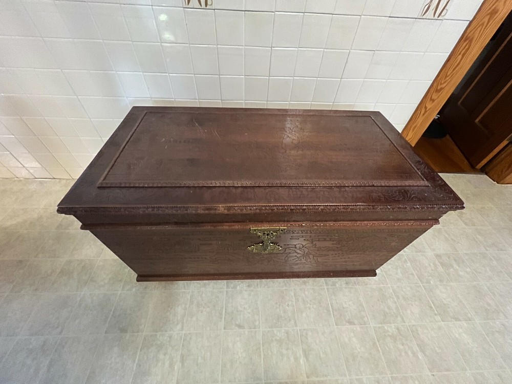 wood trunks chests