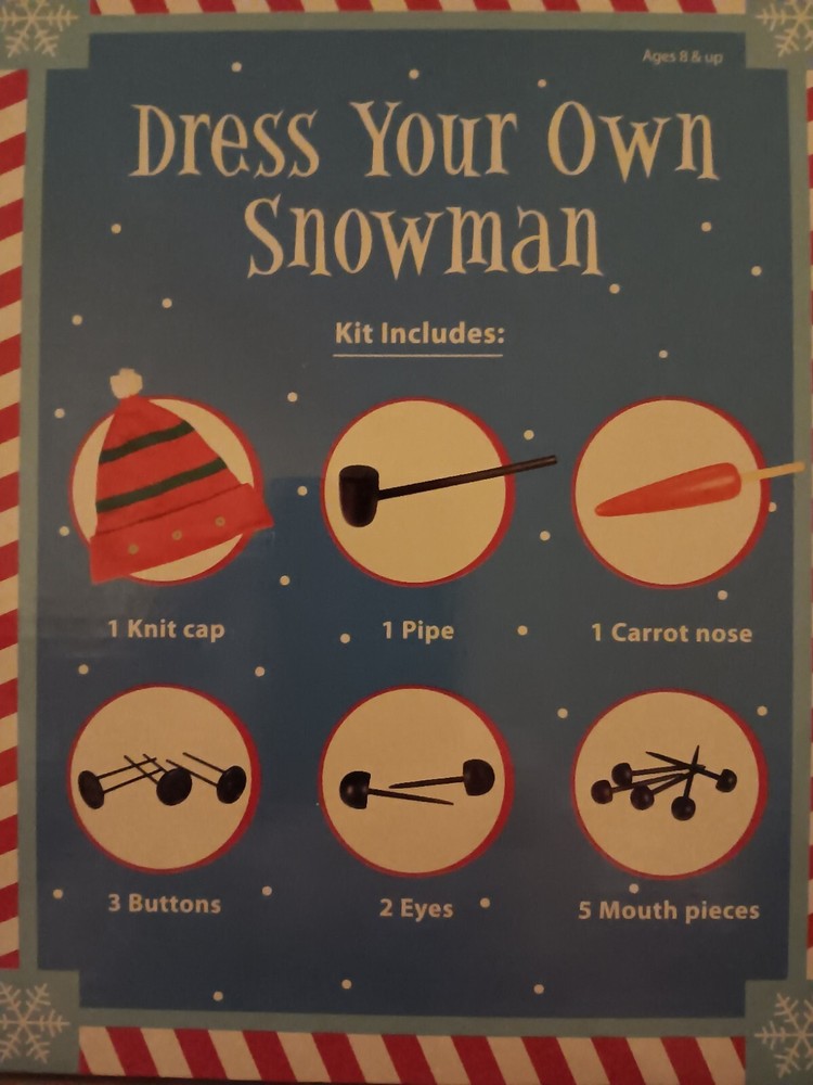 How To Build A Snowman Kit