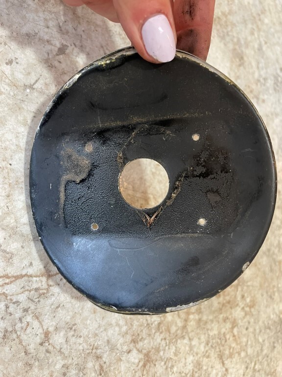 1958 Cessna 182 A Fuel Selector Backing Plate 0716167