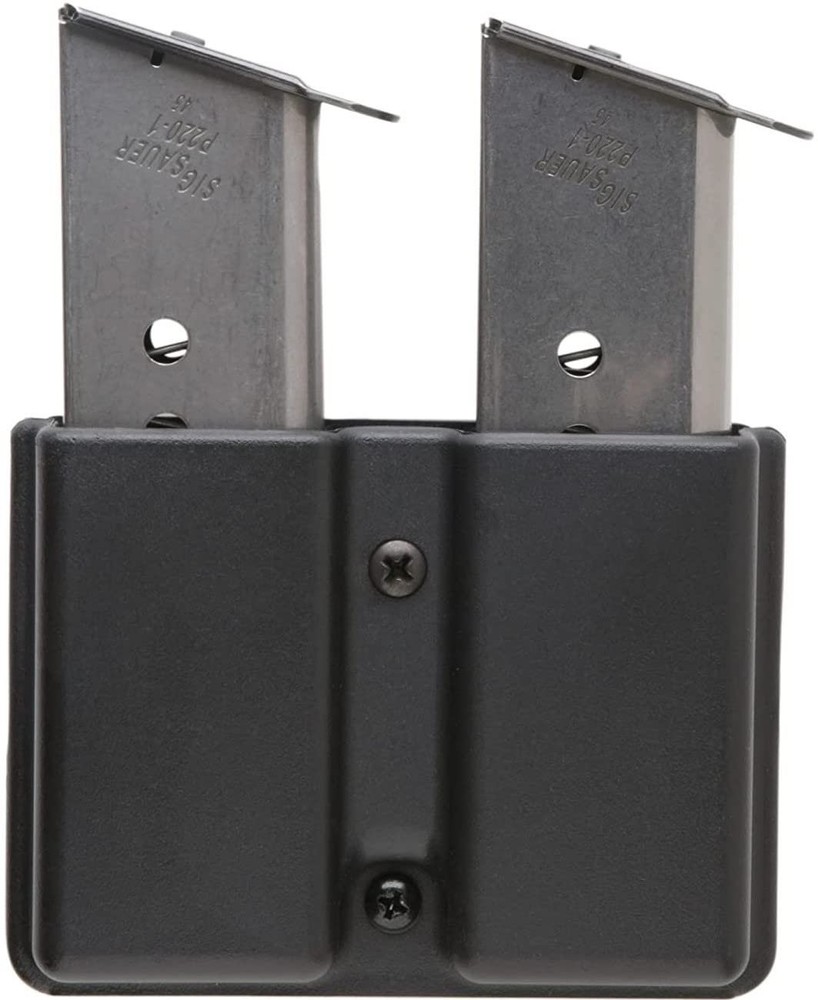 Uncle Mike's Kydex Off-Duty and Concealment Accessory Single Stack Double Mag...